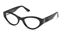 Shop Guess G Cat-Eye Eyeglasses in Black online.