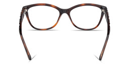 Shop Guess G Rectangle Eyeglasses in Havana online.