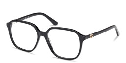 Shop Guess G Square Eyeglasses in Black online.