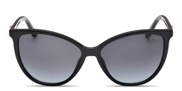 Shop Guess G Logo Cat-Eye Sunglasses in Black online.