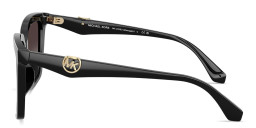 Shop Michael Kors Menaggio Square Sunglasses in Black online.