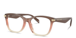 Michael Kors Ronda Square Eyeglasses in Soft Pink – Product Photo 2