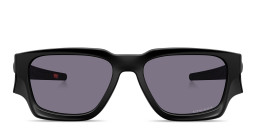 Shop Oakley Instagator Rectangle Sunglasses in Matte Black online.