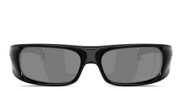 Shop Oakley Highland Unisex Rectangle Sunglasses in Black online.
