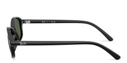 تسوق نظارات شمسية غير منتظمة للأطفال بشعار العلامة راي بان بلون أسود أونلاين.