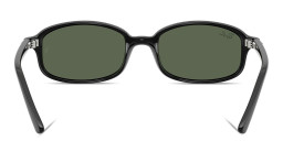 Shop Ray-Ban Logo Kids Irregular Sunglasses in Black online.