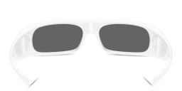Shop Oakley Highland Unisex Rectangle Sunglasses in White online.
