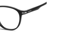 Shop Carrera Logo Lettering Panthos Eyeglasses in Black online.