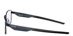 Shop Oakley Steakhouse Unisex Wide Rectangle Eyeglasses in Matte Midnight online.