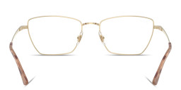 Shop Ray-Ban Drea Optics Unisex Irregular Eyeglasses in Pale Gold online.