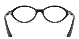Shop Ray-Ban Romy Optics Unisex Irregular Eyeglasses in Black online.