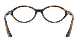 Shop Ray-Ban Romy Optics Unisex Irregular Eyeglasses in Havana online.
