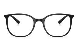 Shop Ray-Ban Elliot Optics Liteforce Unisex Irregular Eyeglasses in Sand Black online.