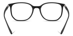 Shop Ray-Ban Elliot Optics Liteforce Unisex Irregular Eyeglasses in Sand Black online.
