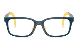 Shop Ray-Ban Optics Kids Panthos Eyeglasses in Blue Yellow online.