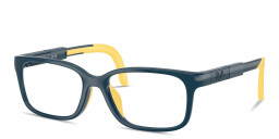 Shop Ray-Ban Optics Kids Panthos Eyeglasses in Blue Yellow online.