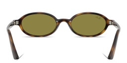 Shop Ray-Ban Khal Unisex Oval Sunglasses in Havana online.