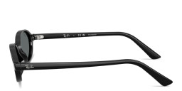 Shop Ray-Ban Khal Unisex Oval Sunglasses in Black online.