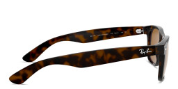 Shop Ray-Ban New Wayfarer Square Sunglasses in Light Havana online.