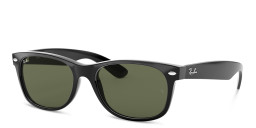 Ray-Ban New Wayfarer Square Sunglasses in Black – Product Photo 2