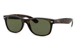 Ray-Ban New Wayfarer Square Sunglasses in Tortoise – Product Photo 2