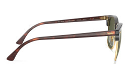 Ray-Ban Clubmaster Classic Square Sunglasses in Tortoise On Gold – Product Photo 4