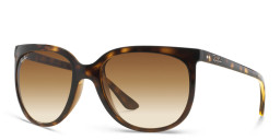 Ray-Ban Cat-Eye Sunglasses in Light Havana – Product Photo 2