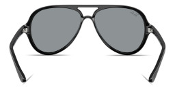 Shop Ray-Ban Cats 5000 Pilot Sunglasses in Black online.