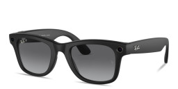 Ray-Ban Meta Wayfarer Unisex Square Sunglasses in Matte Black – Product Photo 2