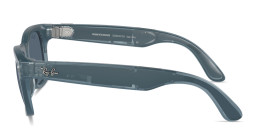 Ray-Ban Meta Wayfarer Unisex Square Sunglasses in Matte Jeans – Product Photo 3