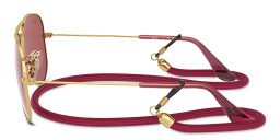 Ray-Ban Junior Kids Pilot Sunglasses in Gold – Product Photo 3