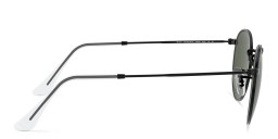 Ray-Ban Round Sunglasses in Metal in Black – Product Photo 4