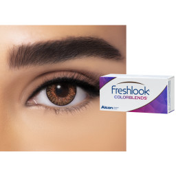 Freshlook COLORBLENDS Monthly Color Contact Lenses - Honey in Honey – Product Photo 1