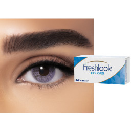 Freshlook COLORS Monthly Color Contact Lenses - Violet in Violet – Product Photo 1