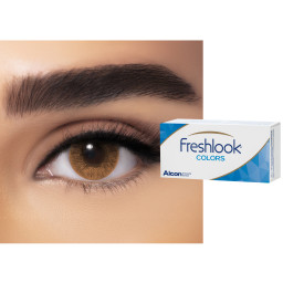 Freshlook COLORS Monthly Color Contact Lenses in Hazel – Product Photo 1