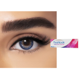 Freshlook ONE-DAY COLOR Contact Lenses - Blue in Blue – Product Photo 1