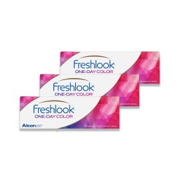 Shop Freshlook ONE-DAY COLOR Contact Lenses - Grey in Grey online.