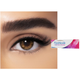 Shop Freshlook ONE-DAY COLOR Contact Lenses - Purehazel in Purehazel online.