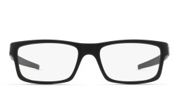 Oakley Currency™ Rectangle Eyeglasses in Satin Black – Product Photo 1