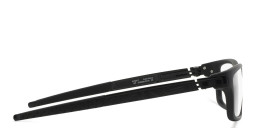 Oakley Currency™ Rectangle Eyeglasses in Satin Black – Product Photo 4