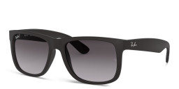 Ray-Ban Justin Square Sunglasses in Black – Product Photo 2