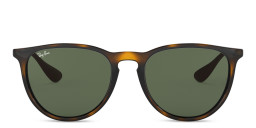 Ray-Ban Erika Classic Panthos Sunglasses in Havana/Green – Product Photo 4
