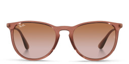 Ray-Ban Erika Panthos Sunglasses in Transparent Brown/Gradient Brown – Product Photo 3