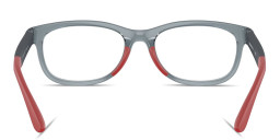 Emporio Armani Kids Pillow Eyeglasses in Grey – Product Photo 4