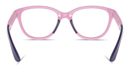 نظارات طبية طراز كات آي للأطفال من امبوريو أرماني بلون أرجواني - صورة المنتج 1