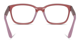Emporio Armani Junior Eaglo Logo Pillow Eyeglasses in Red – Product Photo 4