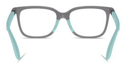 Emporio Armani Kids Pillow Eyeglasses in Transparent Black – Product Photo 4