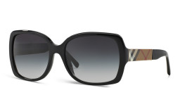 BURBERRY Unisex Square Sunglasses in Black – Product Photo 3