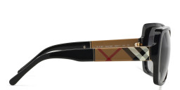 BURBERRY Unisex Square Sunglasses in Black – Product Photo 4