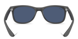 Ray-Ban Junior New Wafarer Kids Square Sunglasses in Rubber Dark Gray – Product Photo 4